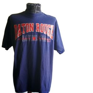 Vintage 1995 Baton Rouge T-shirt Size XL Louisiana